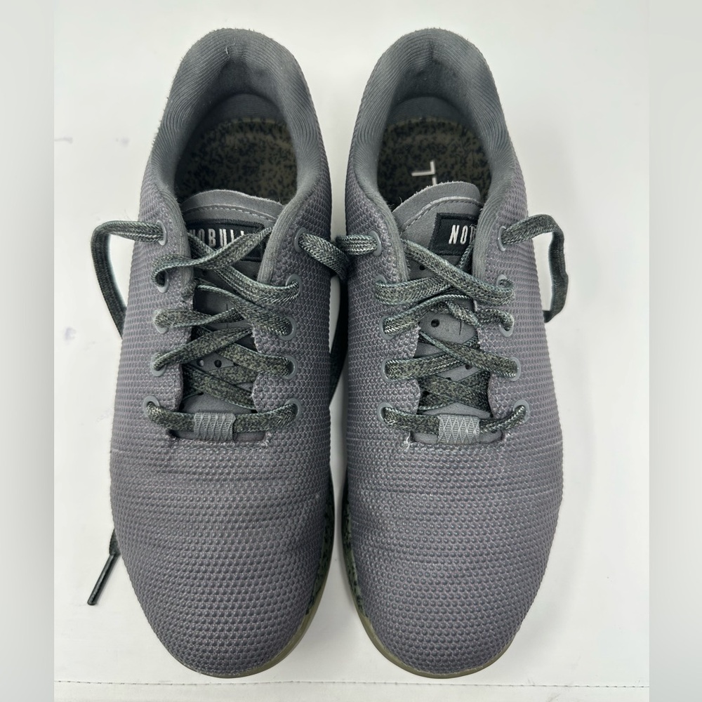 Nobull Superfabric Gray Shoes Unisex Workout Sneakers - Picture 6 of 15